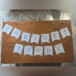 Bride To Be - Bridal Shower Banner